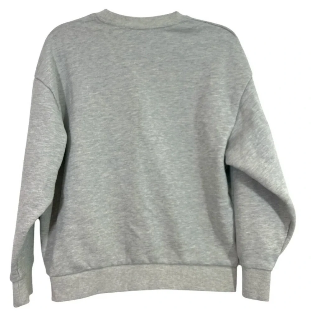 Favorite Daughter Heather Gray Crewneck Sweater Sz S